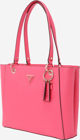 GUESS Nákupní taška 'NOELLE' – pink: přední strana