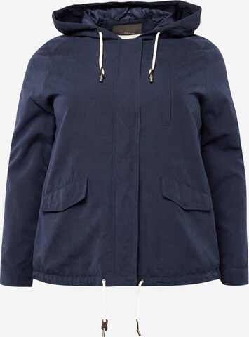 Veste mi-saison 'SKYLAR' ONLY Carmakoma en bleu : devant