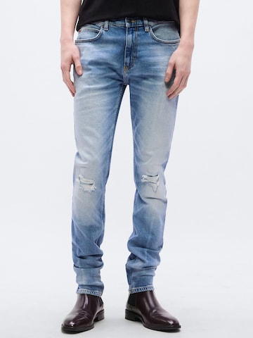 HUGO Regular Jeans '734' in Blue: front