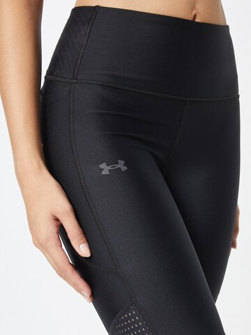 UNDER ARMOUR Skinny Sports trousers in Black