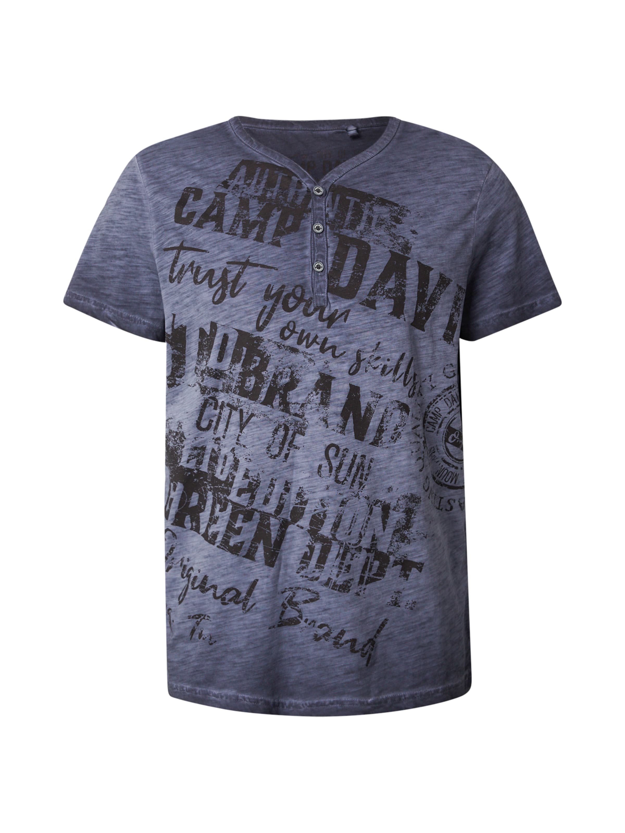 CAMP DAVID Bluser & t-shirts i blå: forside