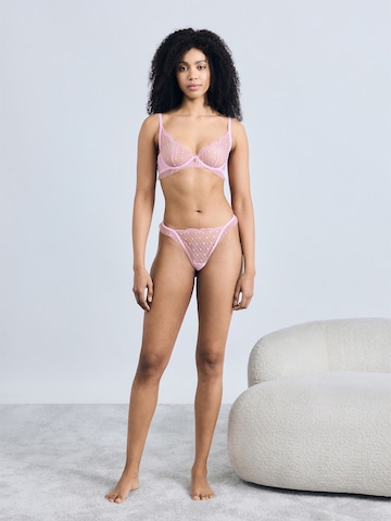 Hunkemöller String bugyik 'Cordelie' - rózsaszín