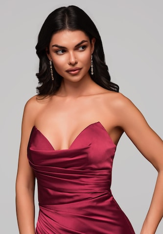 Ombre Avondjurk in Rood