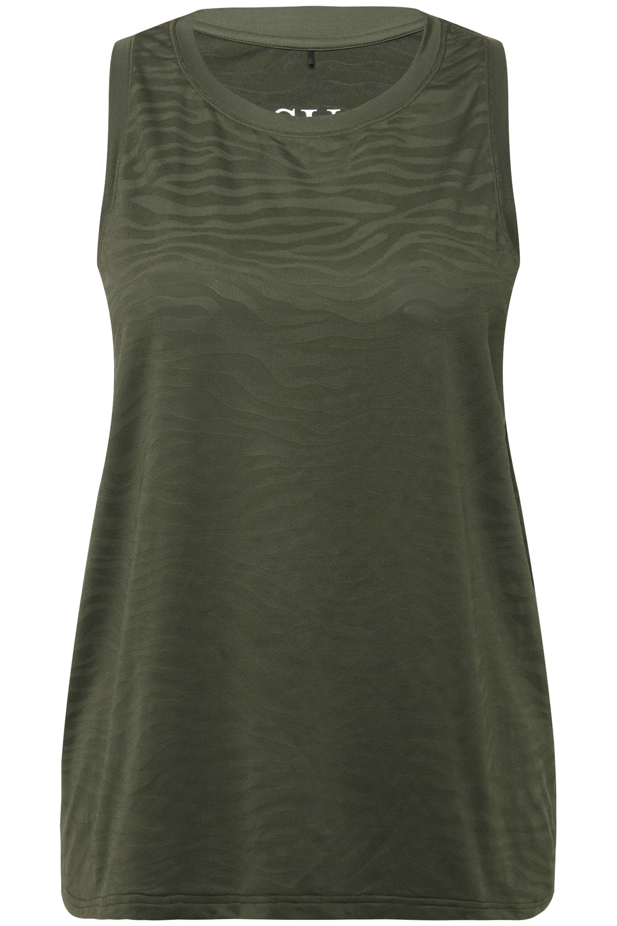 Studio Untold Top in Groen: voorkant