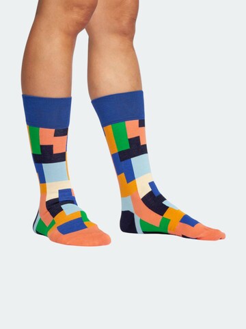 DillySocks Sokker 'Metrics' i blandingsfarvet: forside
