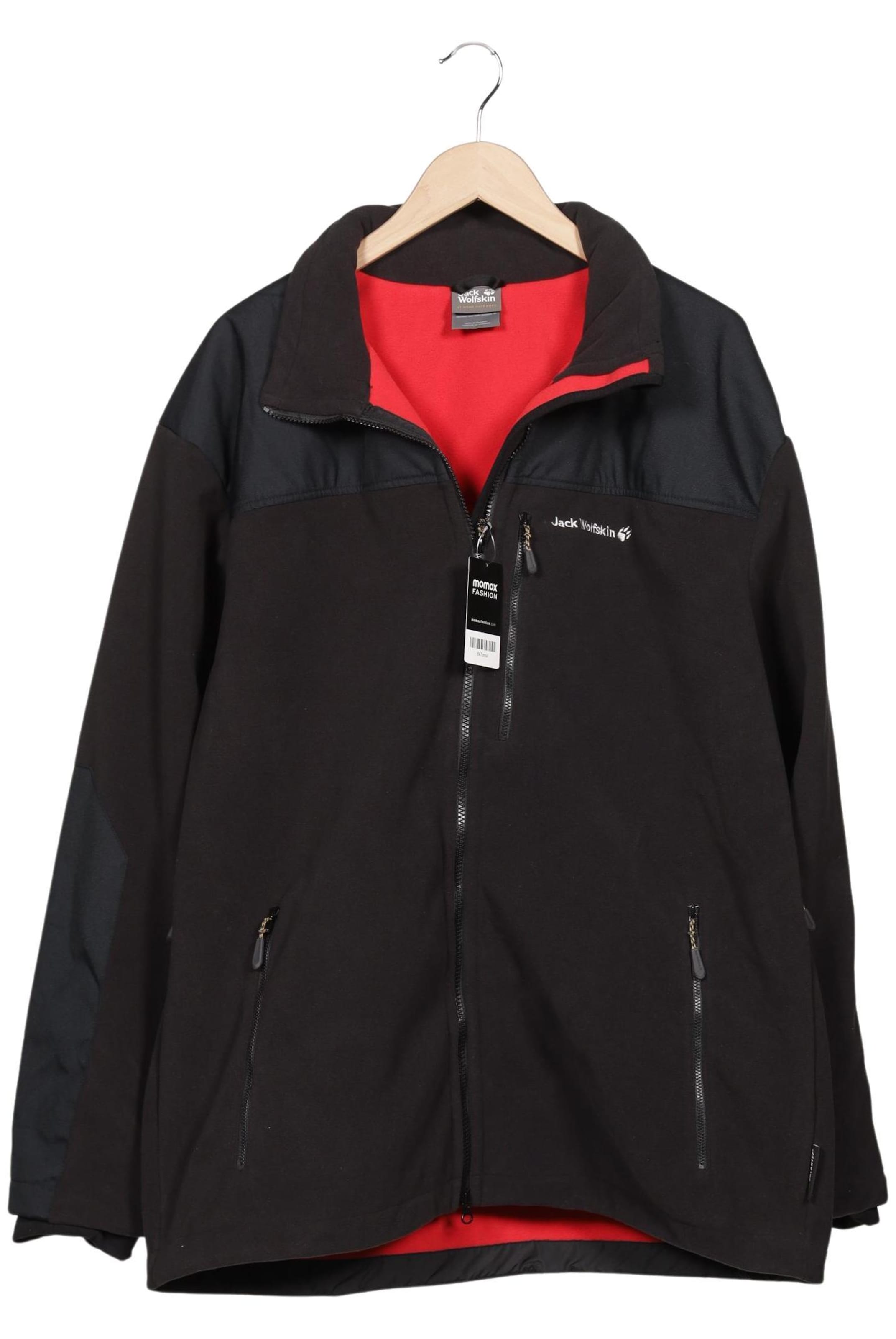 JACK WOLFSKIN Jacke XXXL in Schwarz: Vorderseite