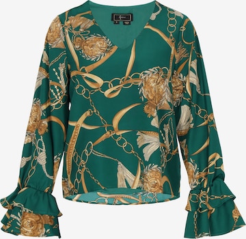 faina Blouse in Green: front