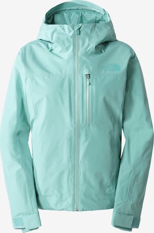 THE NORTH FACE Athletic Jacket 'DESCENDIT' in Green: front