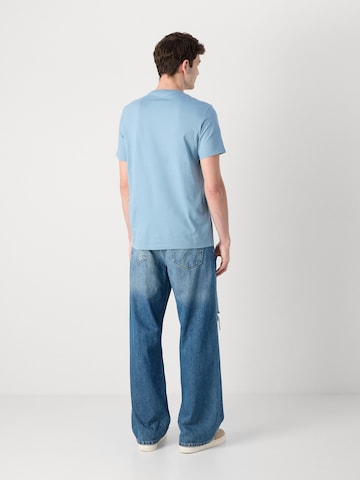 Calvin Klein JeansMajica - plava boja: stražnji dio