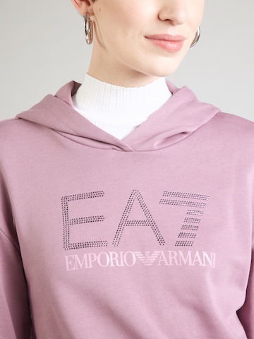 rozā EA7 Emporio Armani Sportisks džemperis