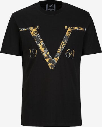 19V69 ITALIA - Camisa em preto: frente