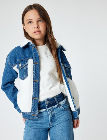 Koton Between-season jacket in Blue: front