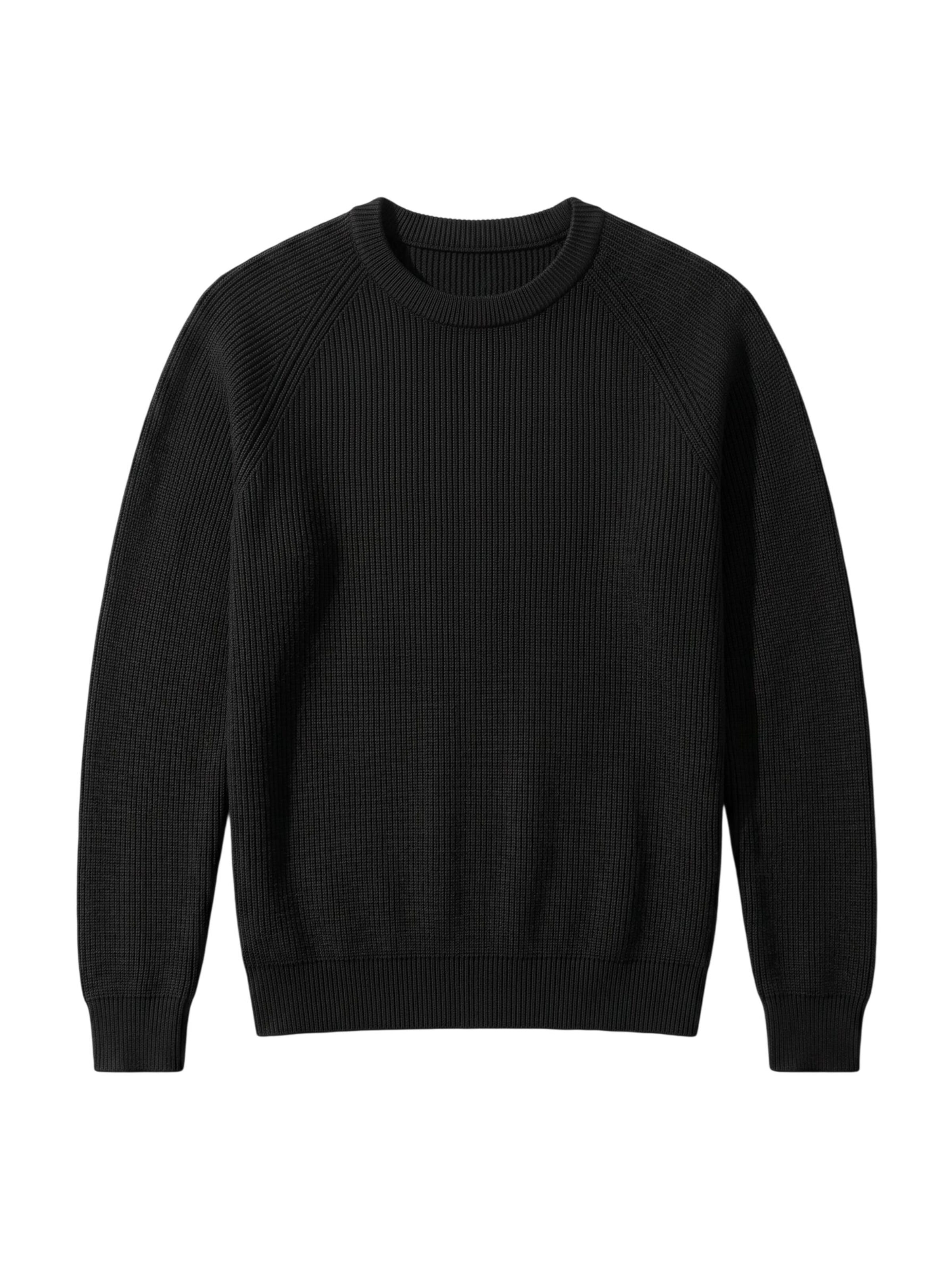 Pull-over Kleidermafia en noir : devant