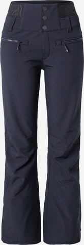 ROXY Skinny Sportbroek in Blauw: voorkant