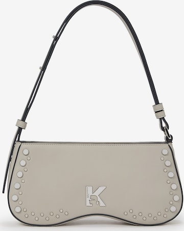 Geantă de umăr de la KARL LAGERFELD JEANS pe alb: față