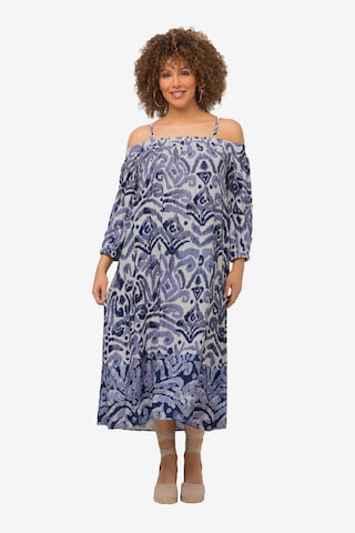 Robe Ulla Popken en bleu : devant