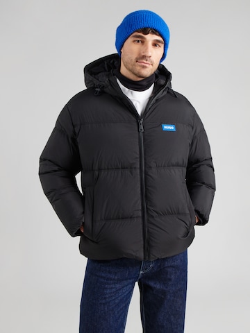 Veste d’hiver 'Bodo2541' HUGO en noir : devant