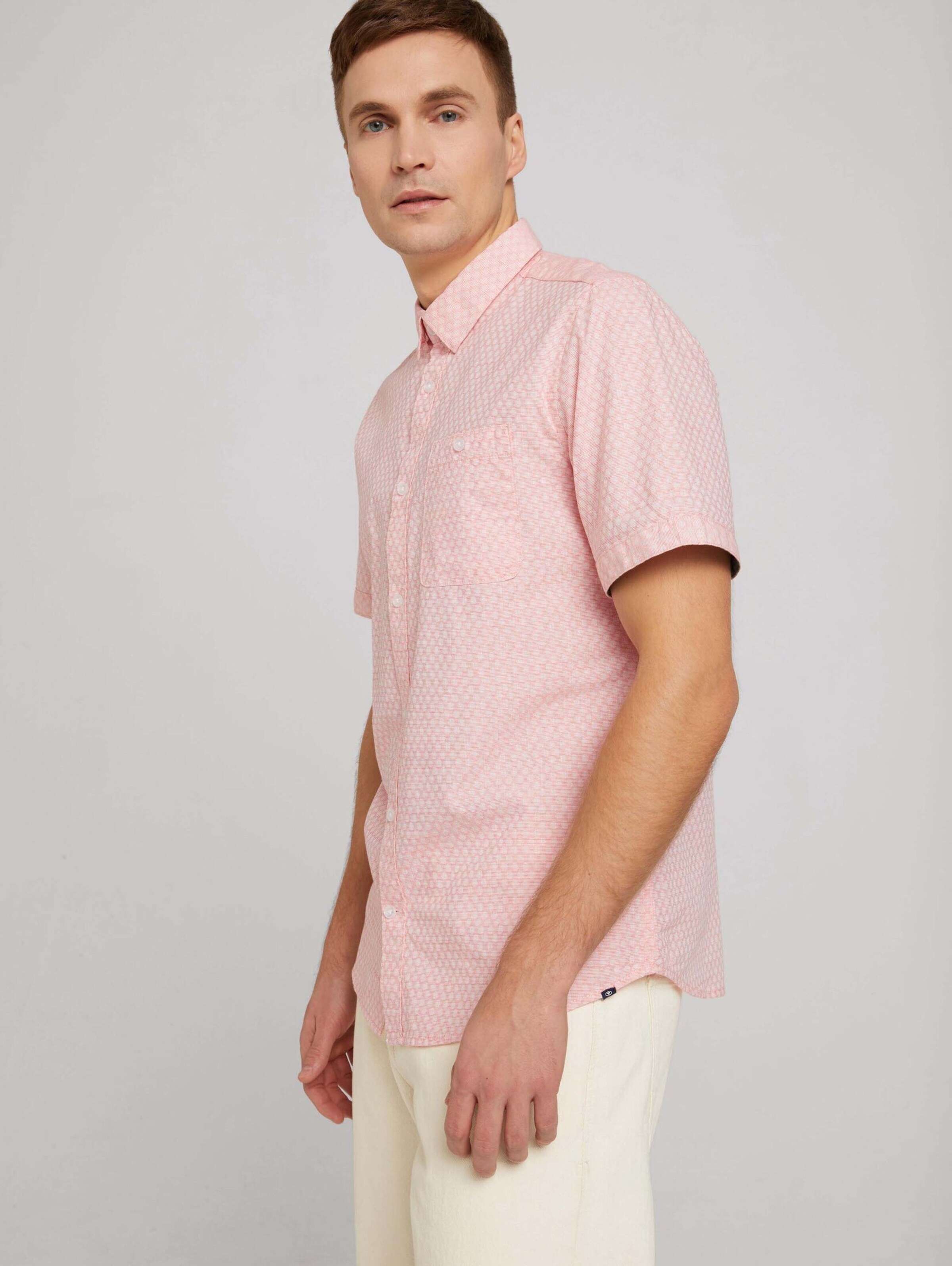 Männer Große Größen TOM TAILOR Hemd in Hellpink - XC37175 Männer Große Größen TOM TAILOR Hemd in Hellpink - XC37175