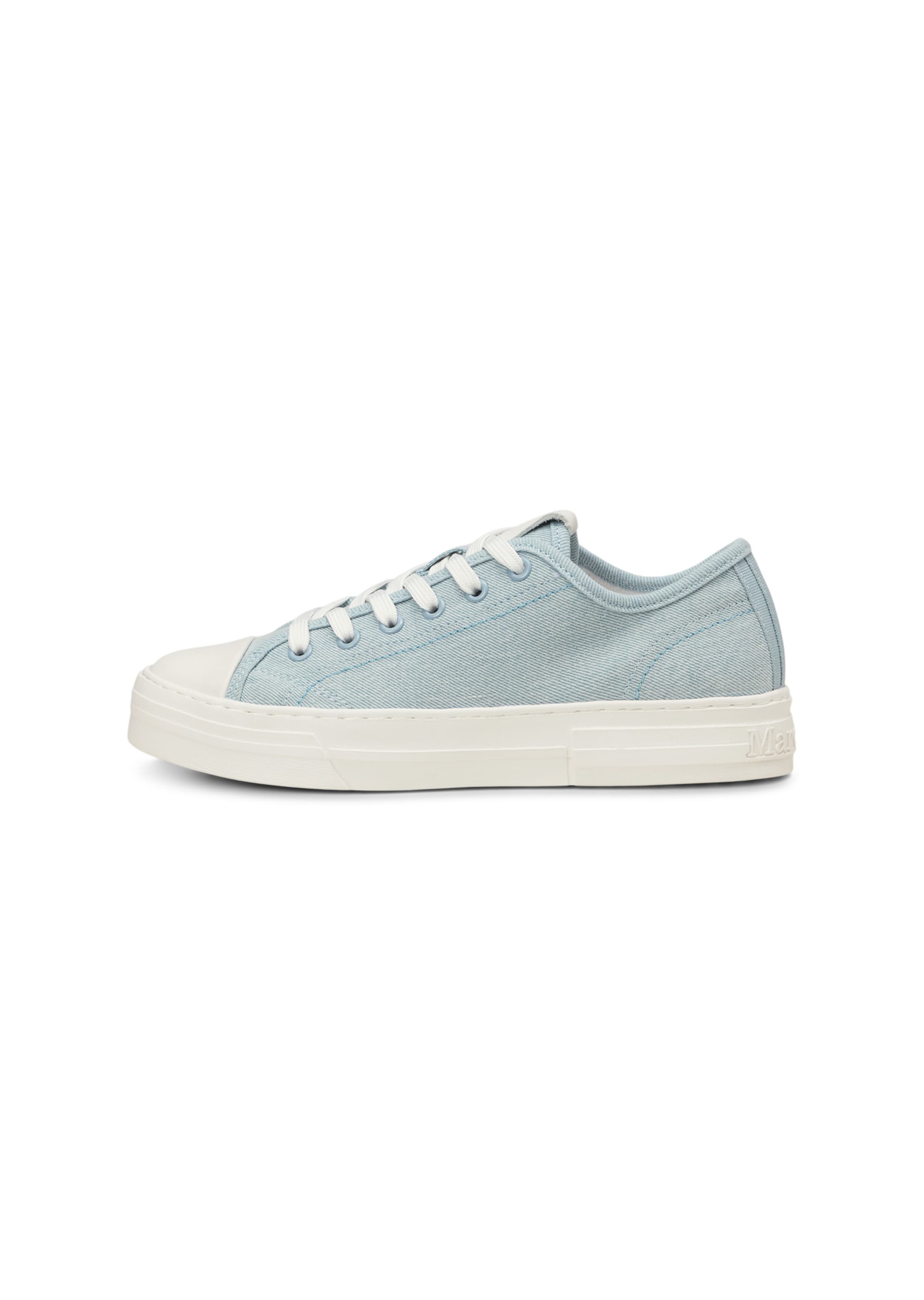 Marc O'Polo Sneakers laag in Blauw: voorkant