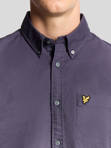 Lyle & Scott Regular fit Overhemd in Lila