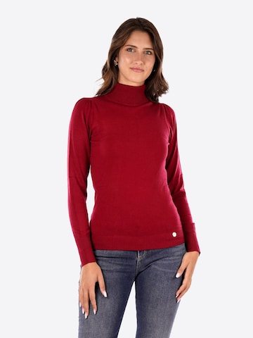 Pullover 'Maglia' di Yes Zee in rosso