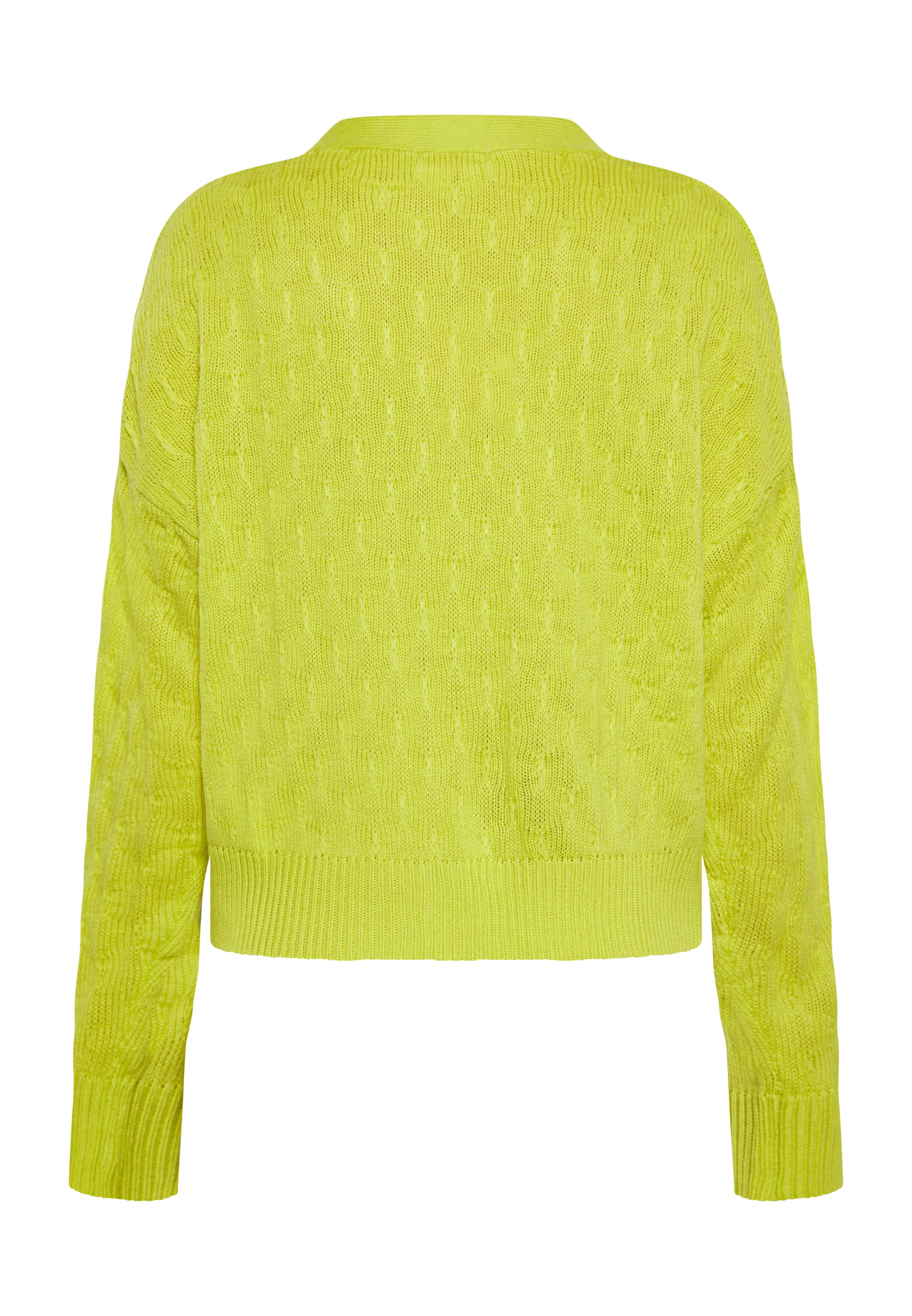 MYMO Вязаная кофта в Желтый