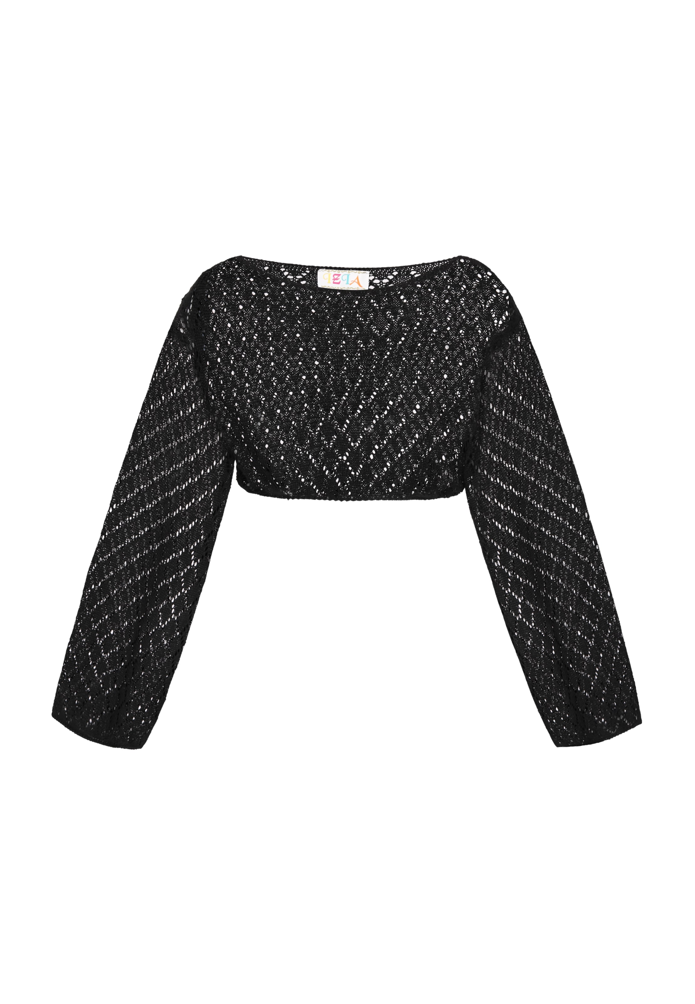 IZIA Pullover i sort: forside