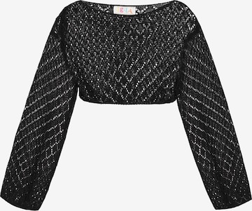 IZIA Pullover i sort: forside