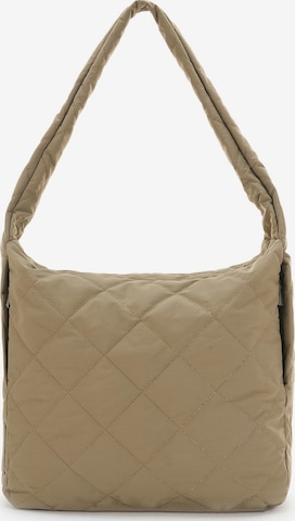 Seidenfelt Tasche 'Hetta' in Braun: Vorderseite