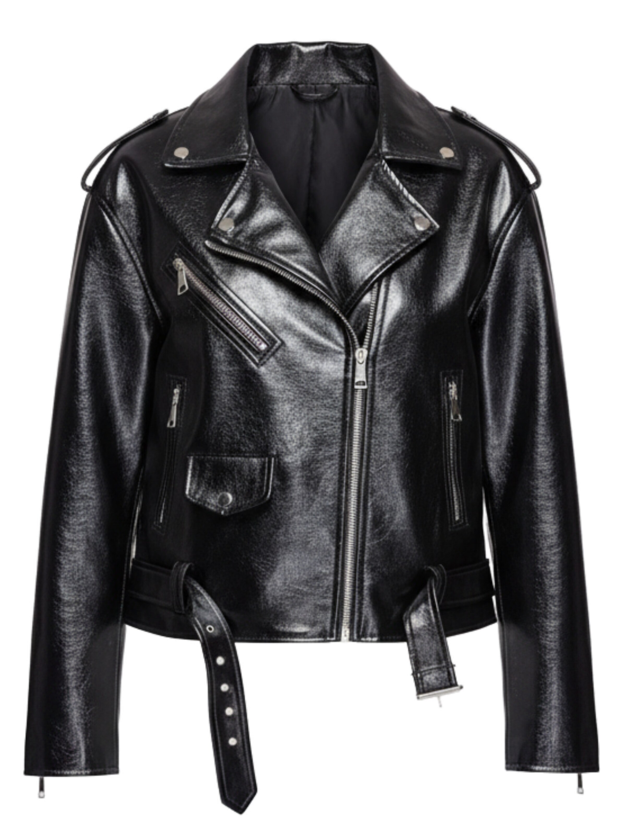 Ombre Jacke 'OW-JAFL-0111' in schwarz, Produktansicht