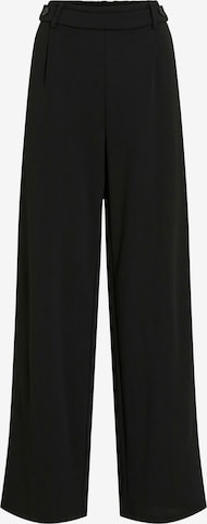 Wide leg Pantaloni cutați de la VILA pe negru: față