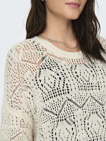 Pullover 'ONLBeachie' di ONLY in beige