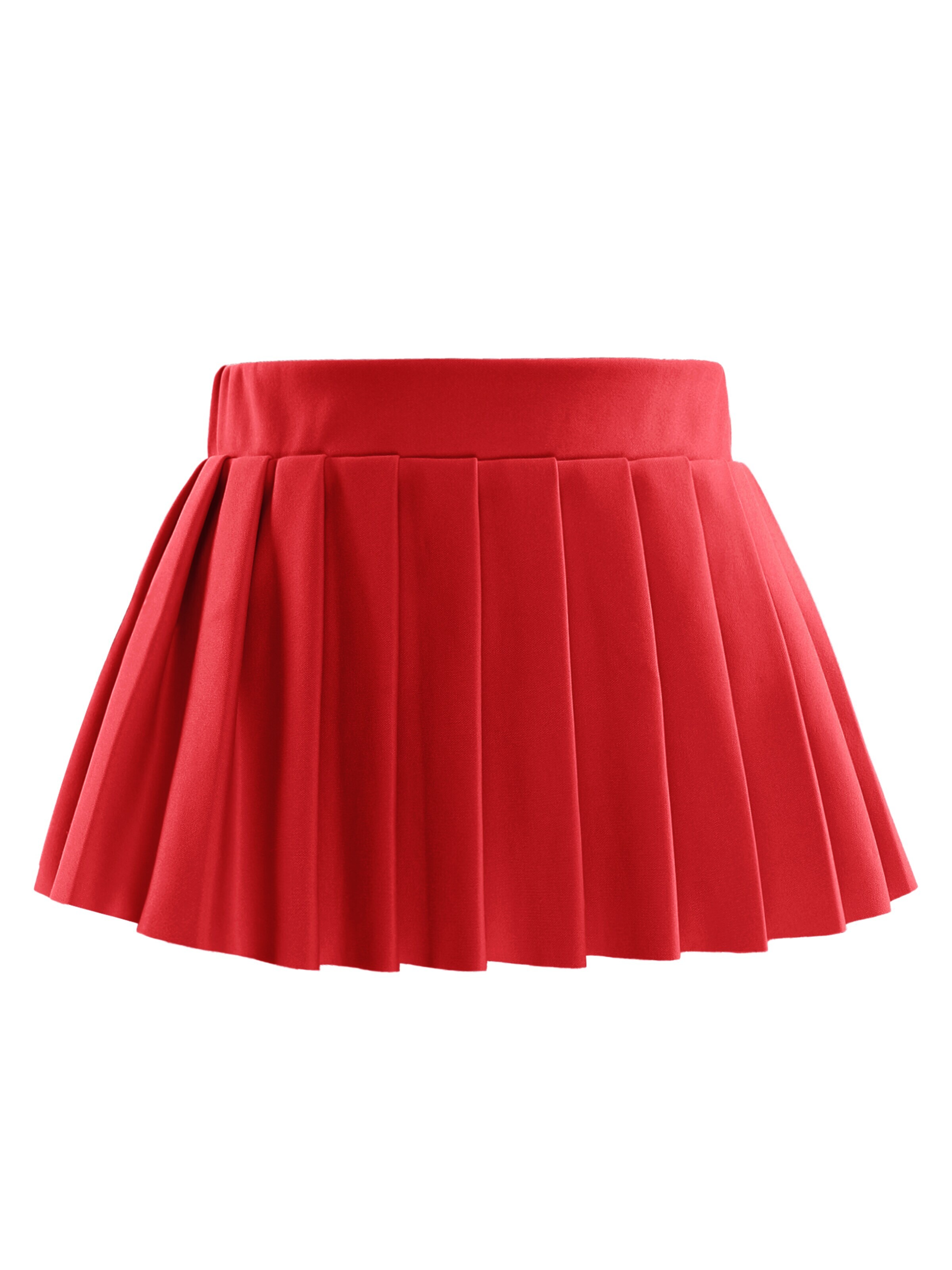 Zapaka Skirt in Red: front