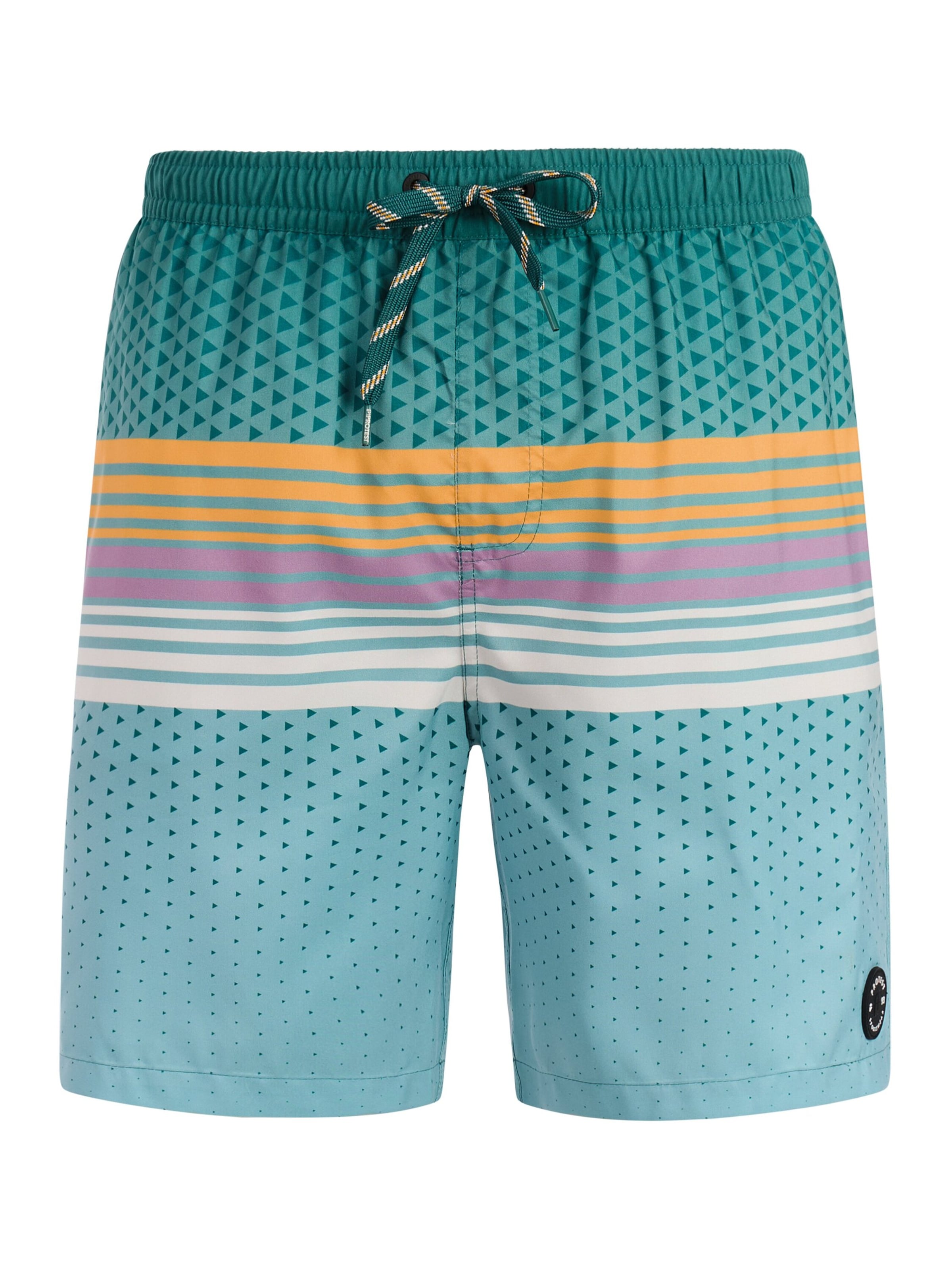 PROTEST Badeshorts 'PRTLatika'‌‌ in Grün: Vorderseite