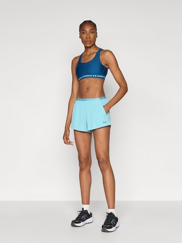 UNDER ARMOUR Bustier Biustonosz sportowy w kolorze niebieski