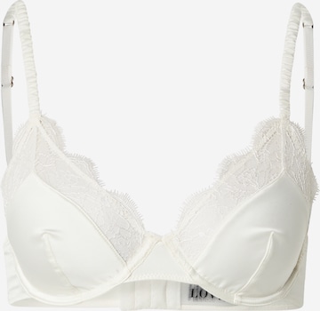 LOVE Stories Kolmio Rintaliivi 'Lovely' värissä valkoinen: etupuoli