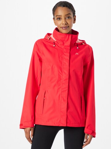 Veste outdoor Schöffel en rouge : devant