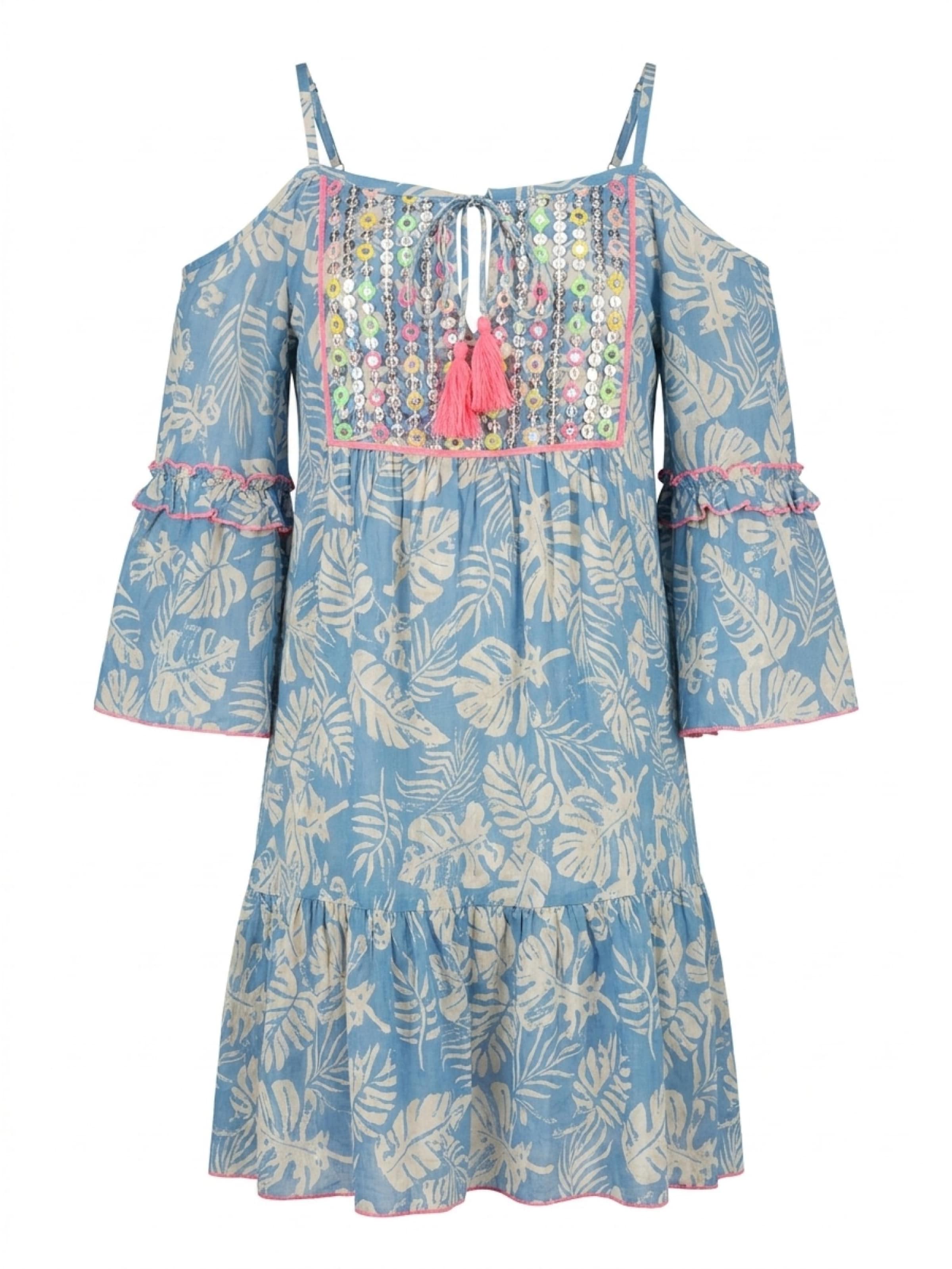Abito 'Robe Courte Joe' in 36-38 Miss June di colore blu, Visualizzazione prodotti