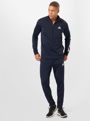 zils ADIDAS SPORTSWEAR Sporta tērps 'Primegreen Essentials Linear Logo'