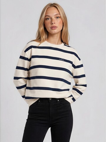 SANDBURGRITTER Sweatshirt 'MARITIM' in Beige