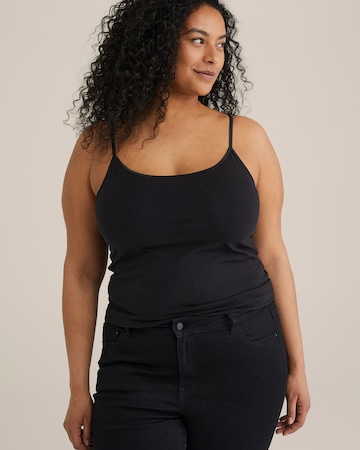 WE Fashion Topp i svart: forside