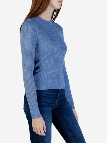 Pullover 'JDYPLUM LUREX' di Jaqueline de Yong in blu