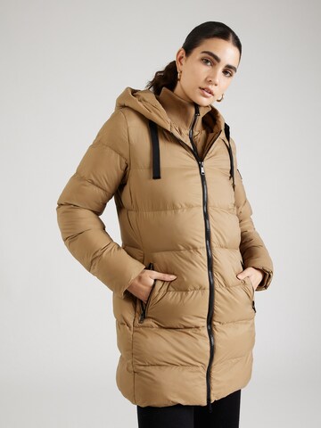 RINO & PELLE Winter Coat in Brown: front