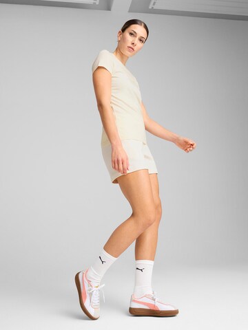 PUMA Μπλουζάκι 'ESS' σε μπεζ