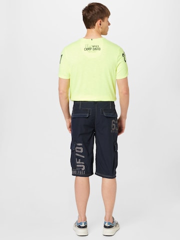 Regular Pantalon cargo CAMP DAVID en noir