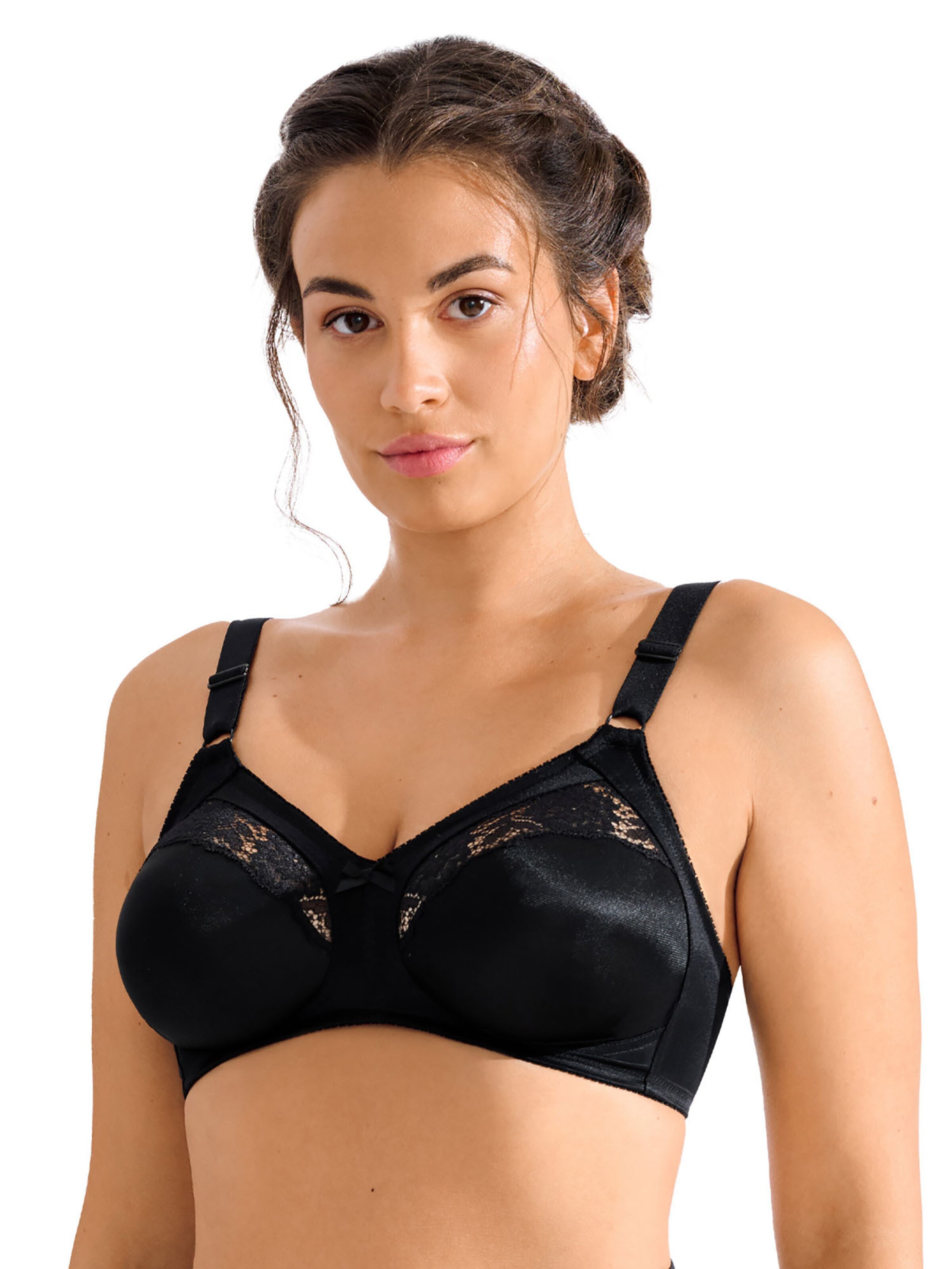 Lisca Classic Bra 'Minca' in Black