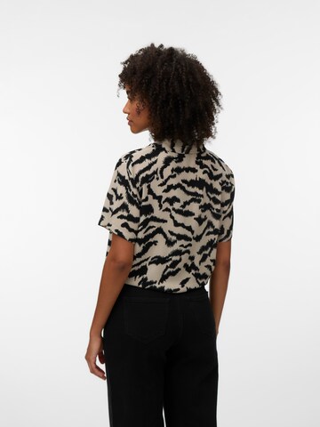 VERO MODA Bluse in Grau