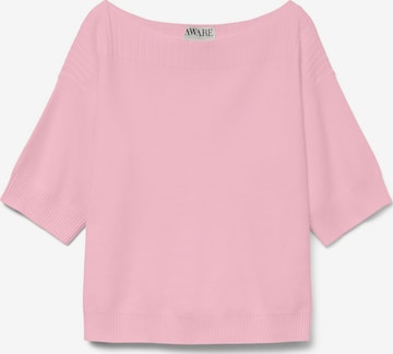 VERO MODA Pullover 'AWJemma' in Rot: Vorderseite