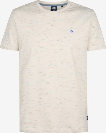 T-Shirt 'Sandstone' Petrol Industries en beige : devant