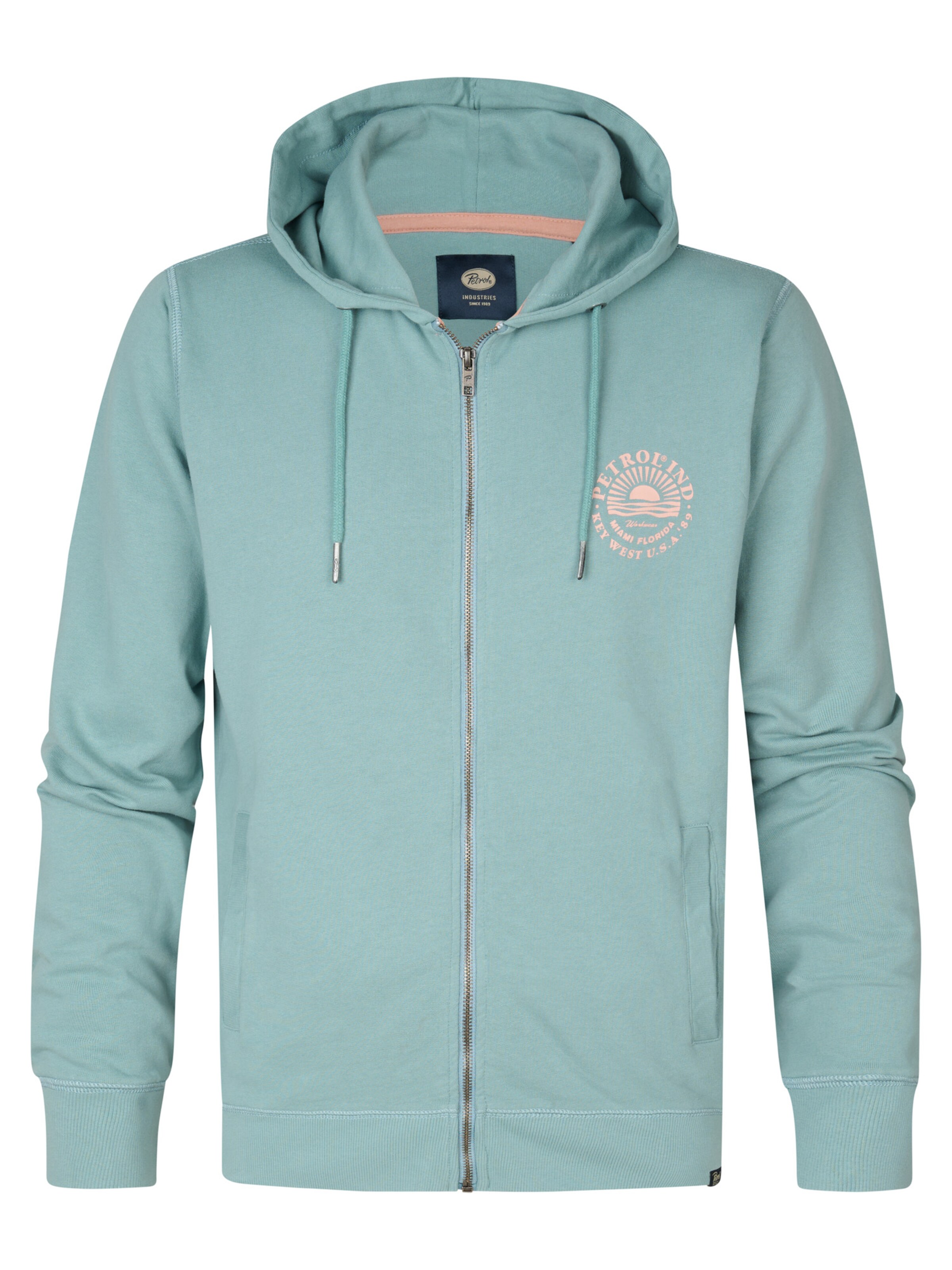 Giacca di felpa di Petrol Industries in blu: frontale